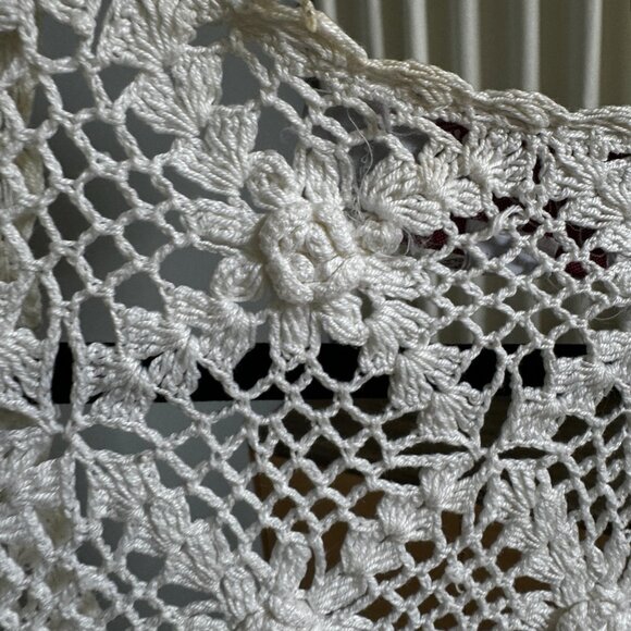 Crochet Top with scoop neck and the perfect amount of Peek a Boo - Picture 2 of 16